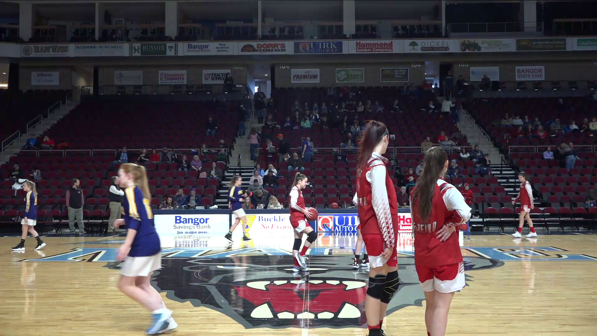 HOFC Fort Fairfield Girls at Woodland 12/27/19