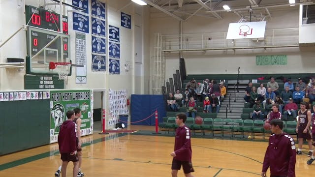 Caribou Boys at Fort Kent 1/15/20