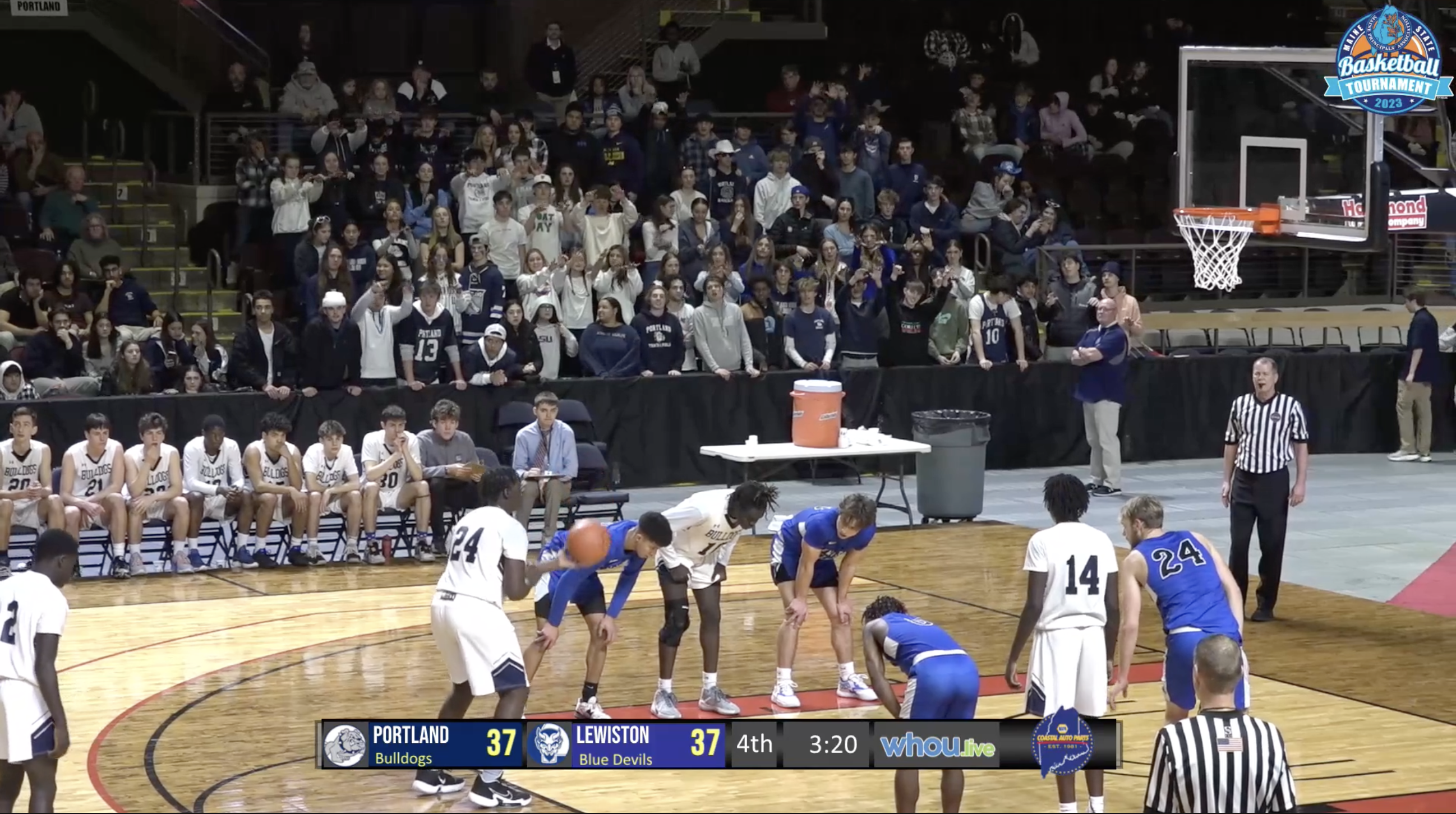 #3 Lewiston #2 Portland Boys Class AA Semi-Final North 2-24-23