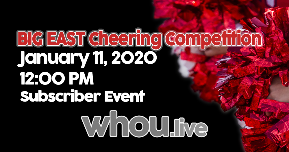 Big East Cheering Competition 1-11-20