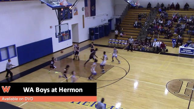WA Boys at Hermon 1-15-18