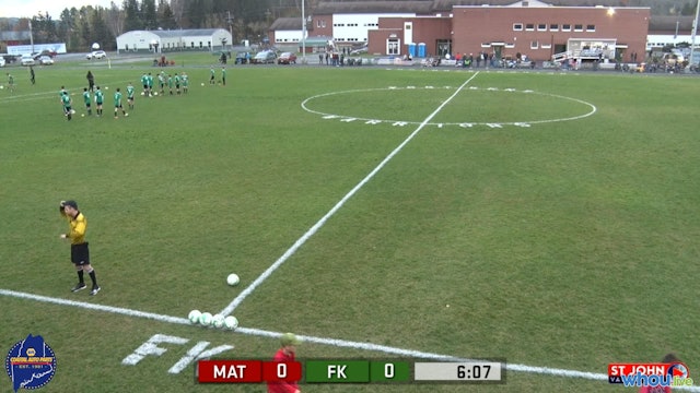 Mattanawcook at Fort Kent Boys Soccer 10-22-21 