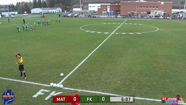 Mattanawcook at Fort Kent Boys Soccer...