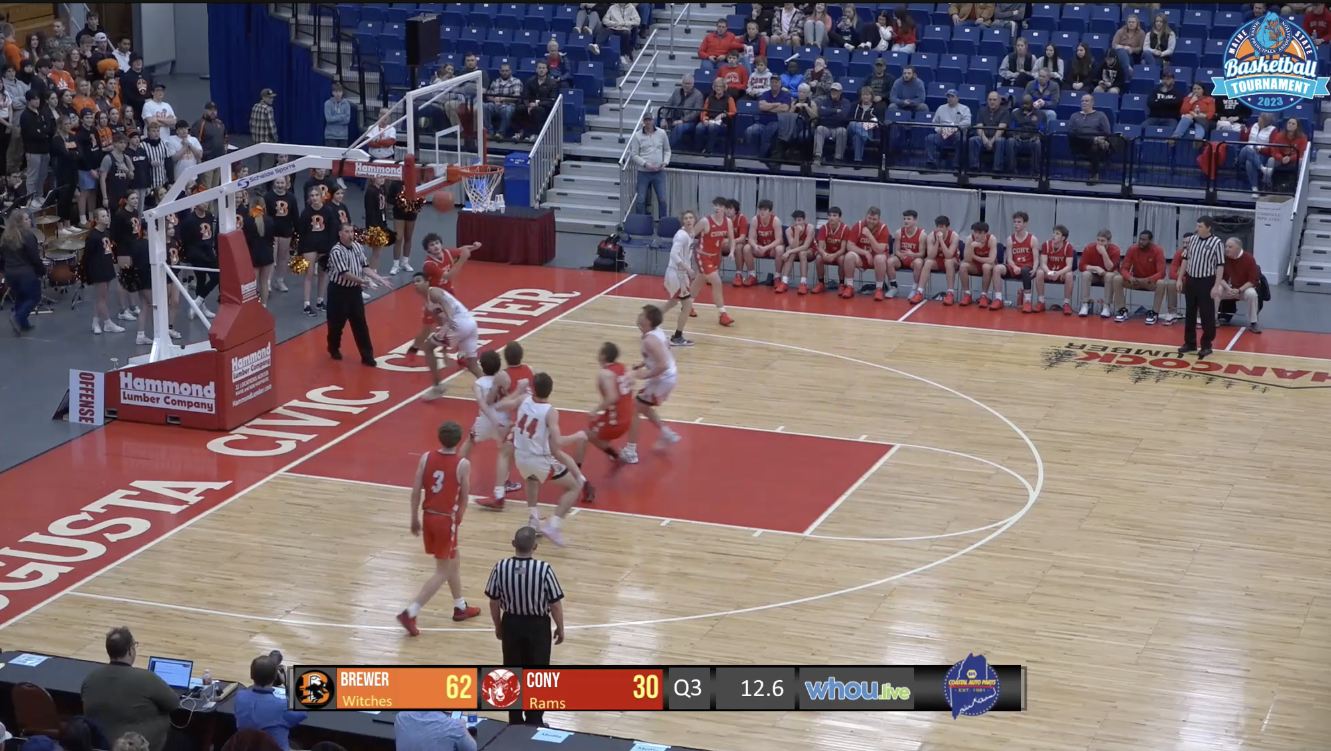 #1 Brewer #5 Cony Boys Class A Semi-Final North 2-22-23