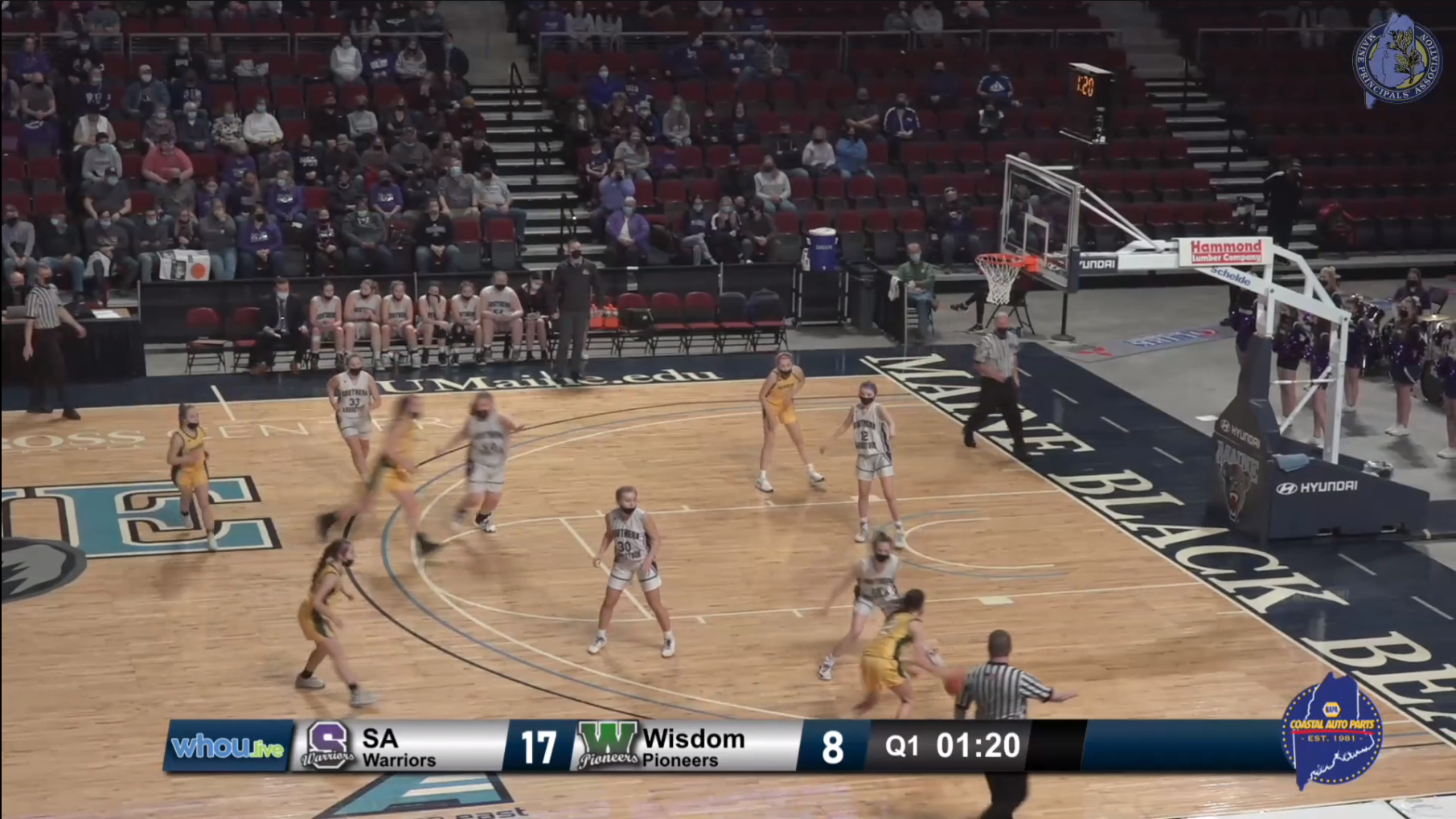 Bangor Wisdom vs SACHS Girls D North Final 2-26-22