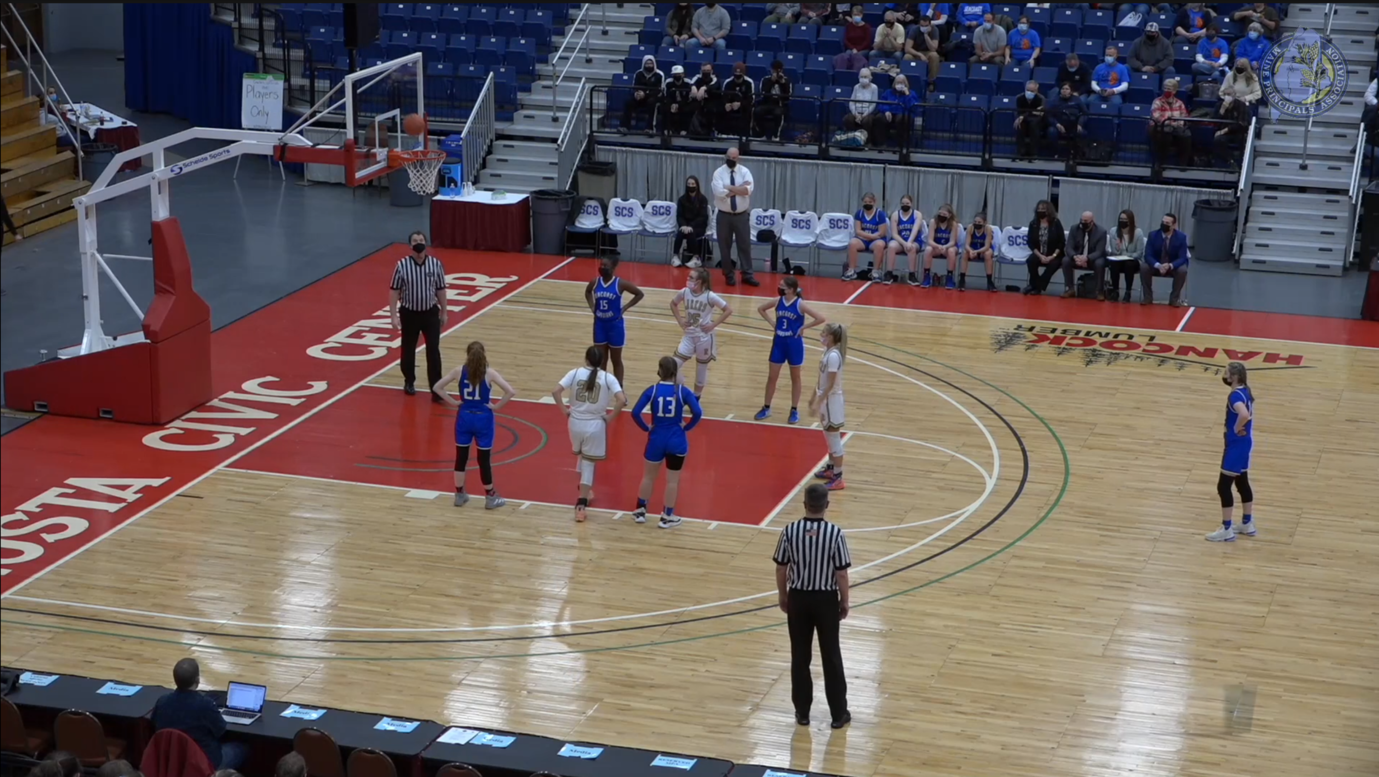 Augusta Seacoast vs Rangeley Girls D South Semifinal 2-24-22