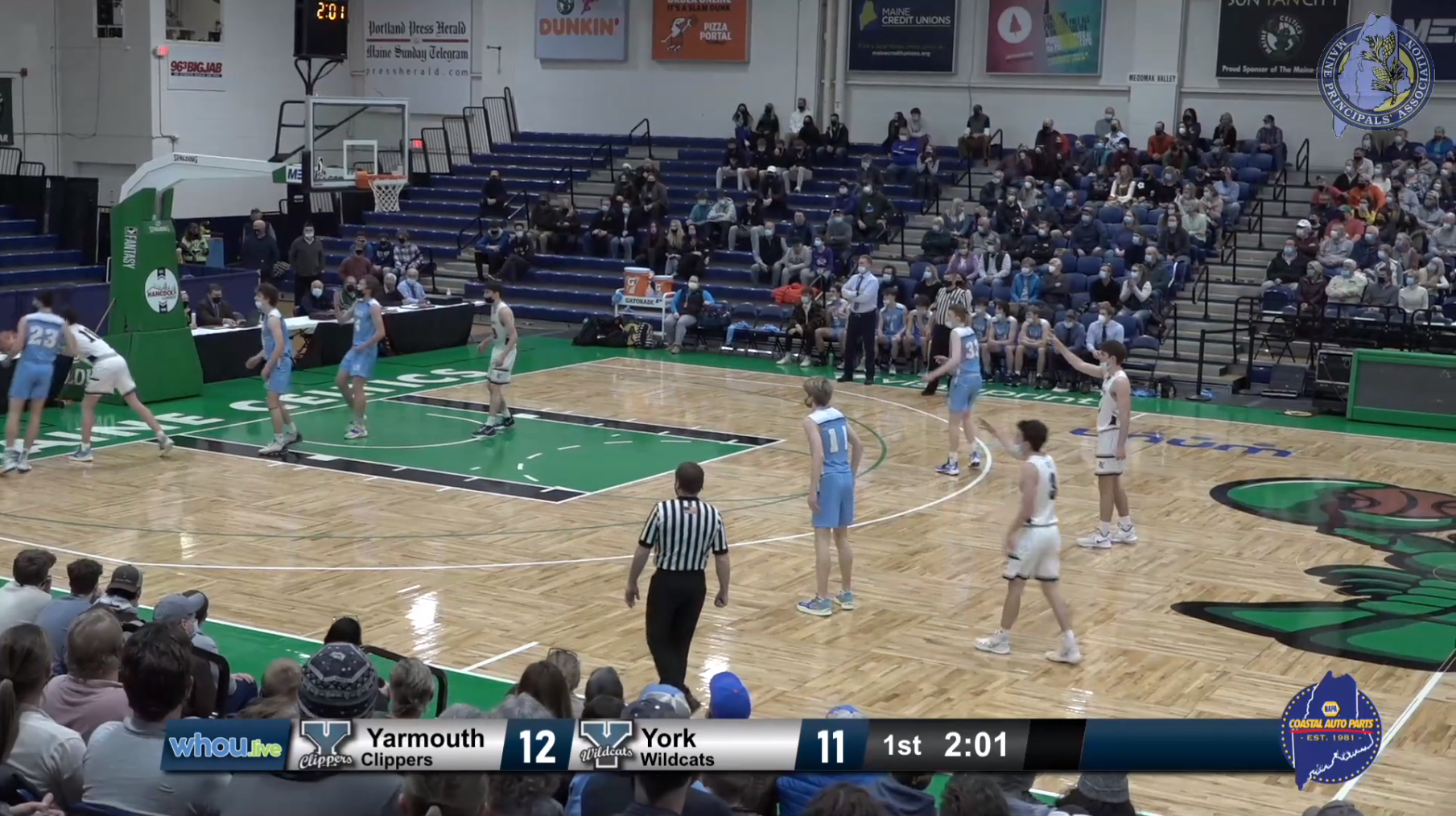 York vs Yarmouth Boys B South Semifinal 2-22-22