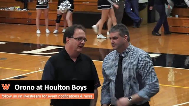 Orono Boys v Houlton 12-10-16