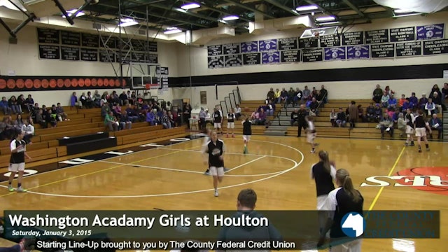 Washington Academy v Houlton Girls 1/3/15