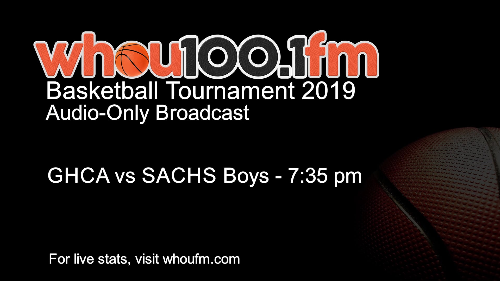 GHCA vs SACHS Boys - 7:35 pm