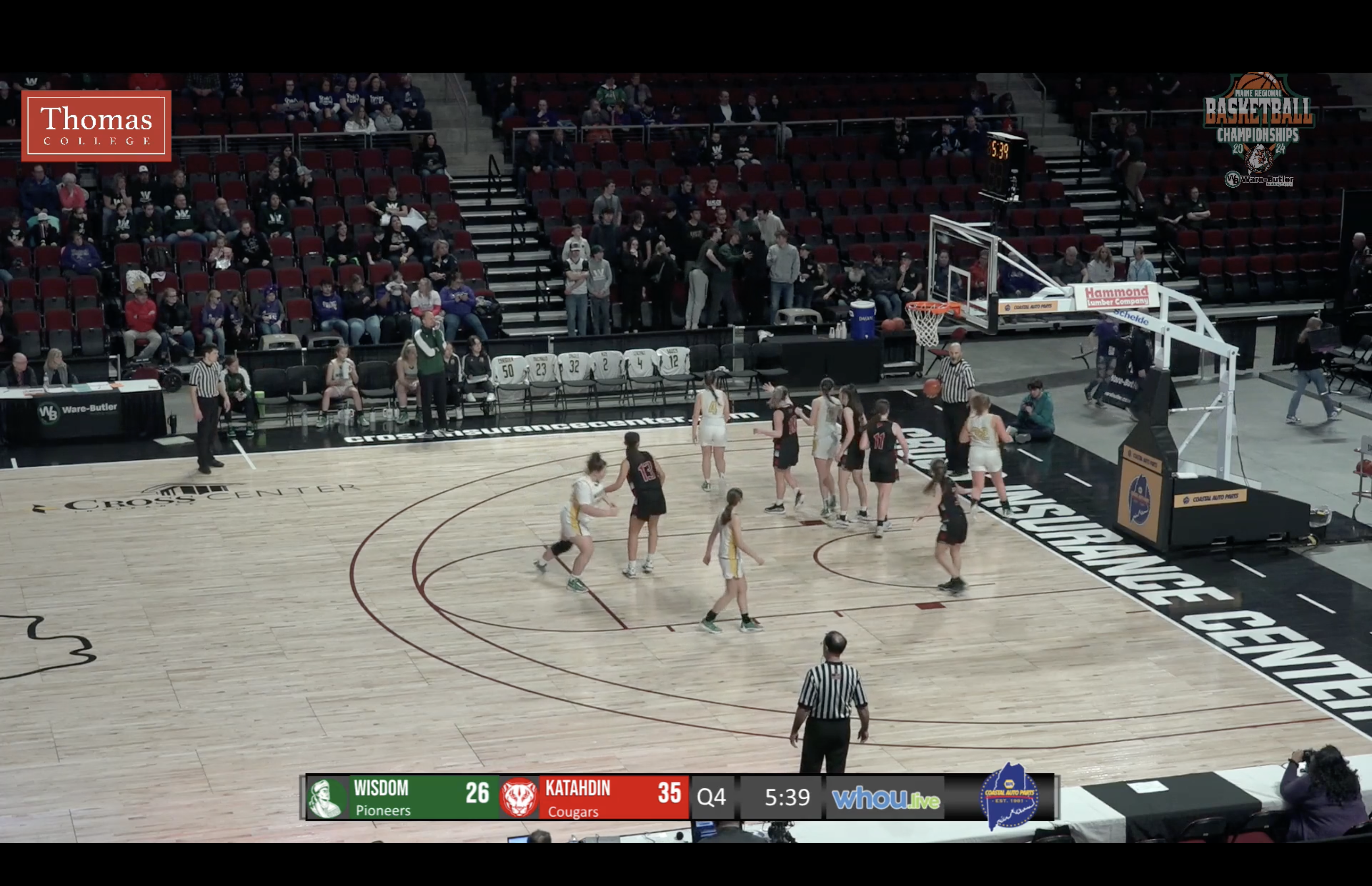 Katahdin at Wisdom Girls Class D Semifinal Basketball 2-22-24