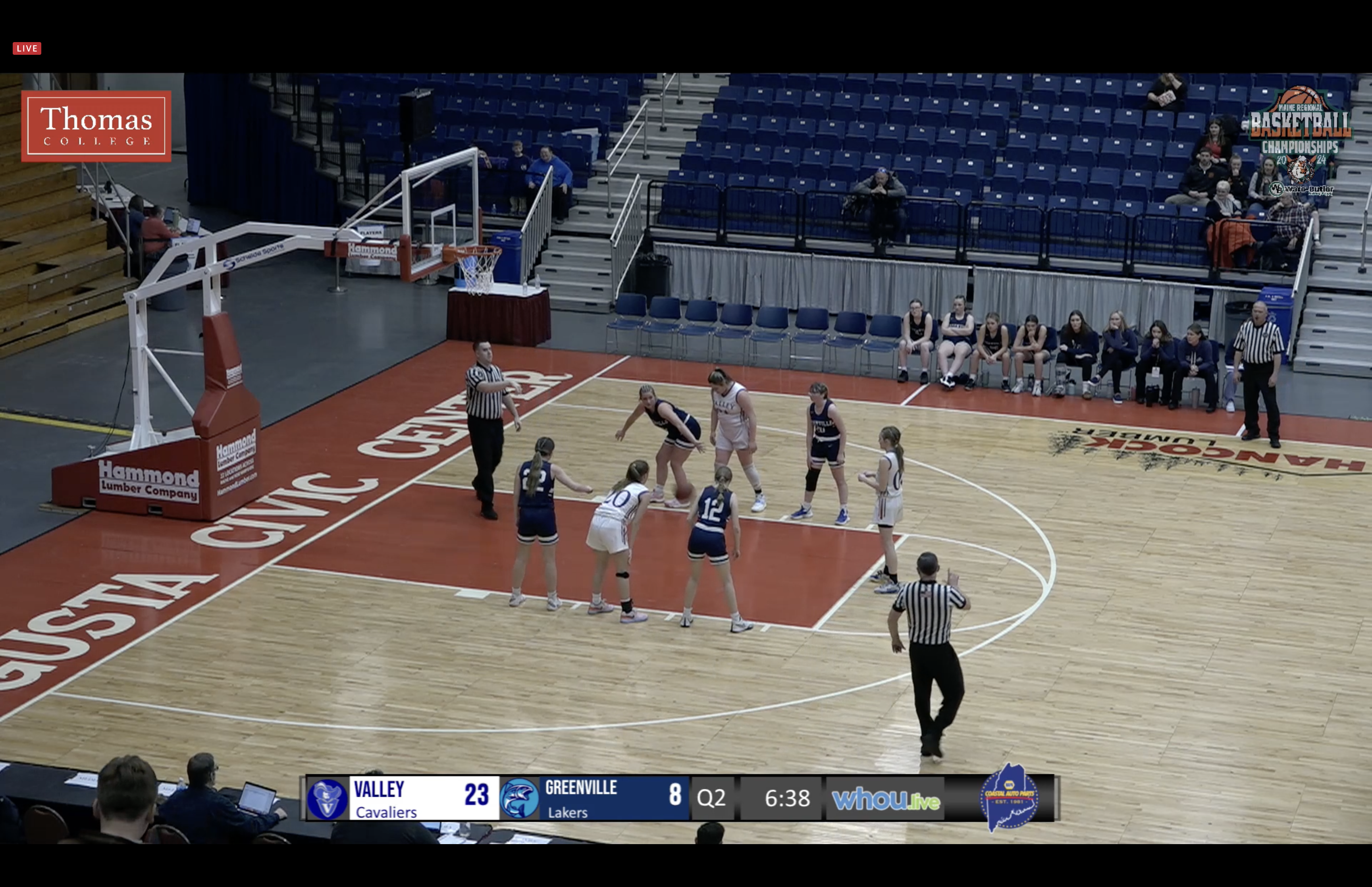 Greenville at Valley Girls Class D Semifinal Basketball 2-22-24
