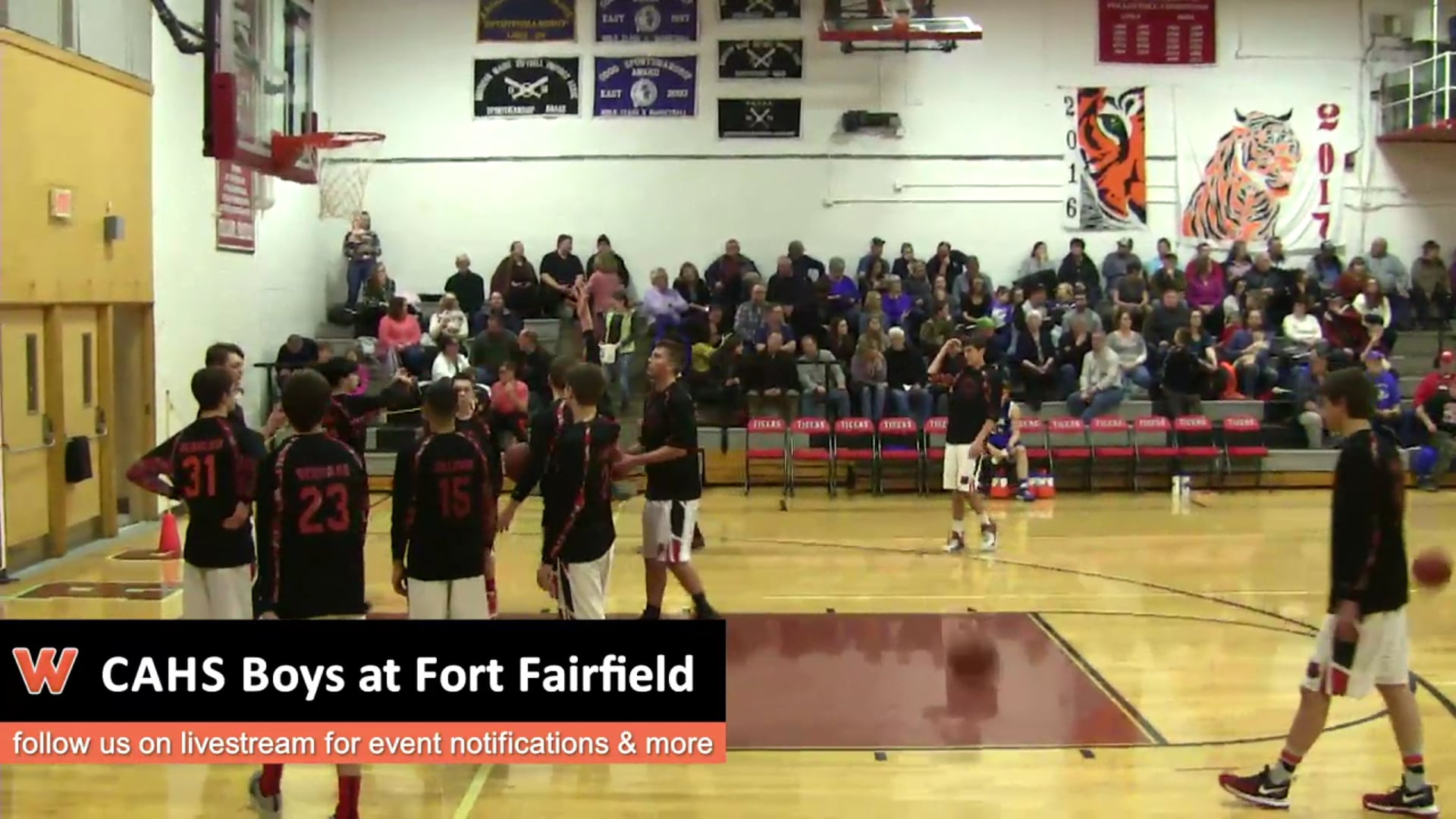 CAHS Boys at Fort Fairfield 12-28-16