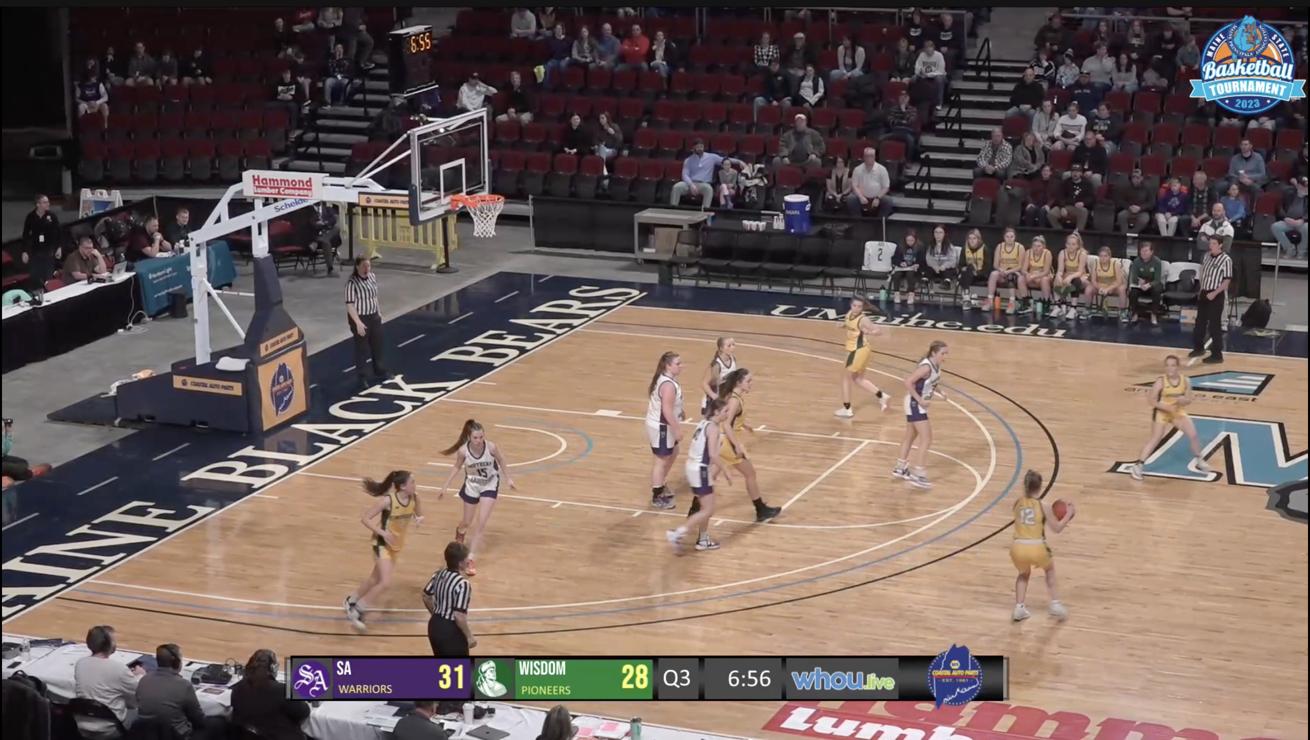 #1 Southern Aroostook vs. #2 Wisdom Girls Class D North Final 2-25-23