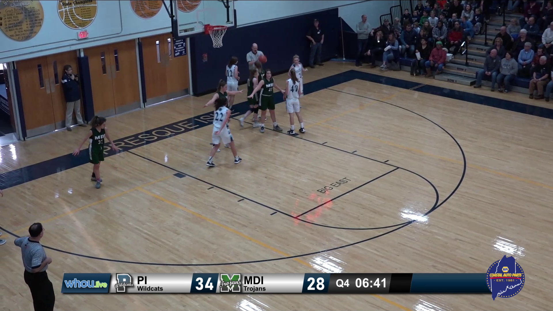 MDI Girls at Presque Isle 1/1/20