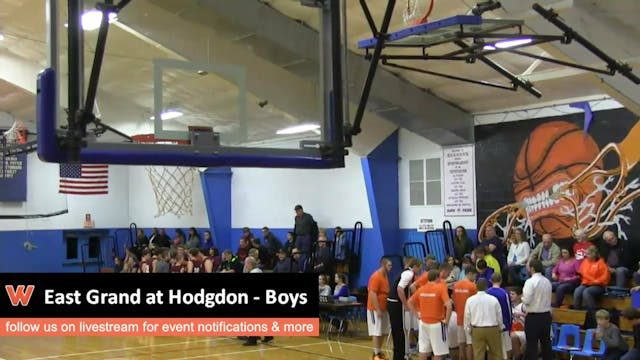 East Grand at Hodgdon - Boys 12-18-15