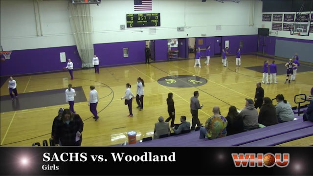 Woodland vs SACHS Girls 1-21-2014