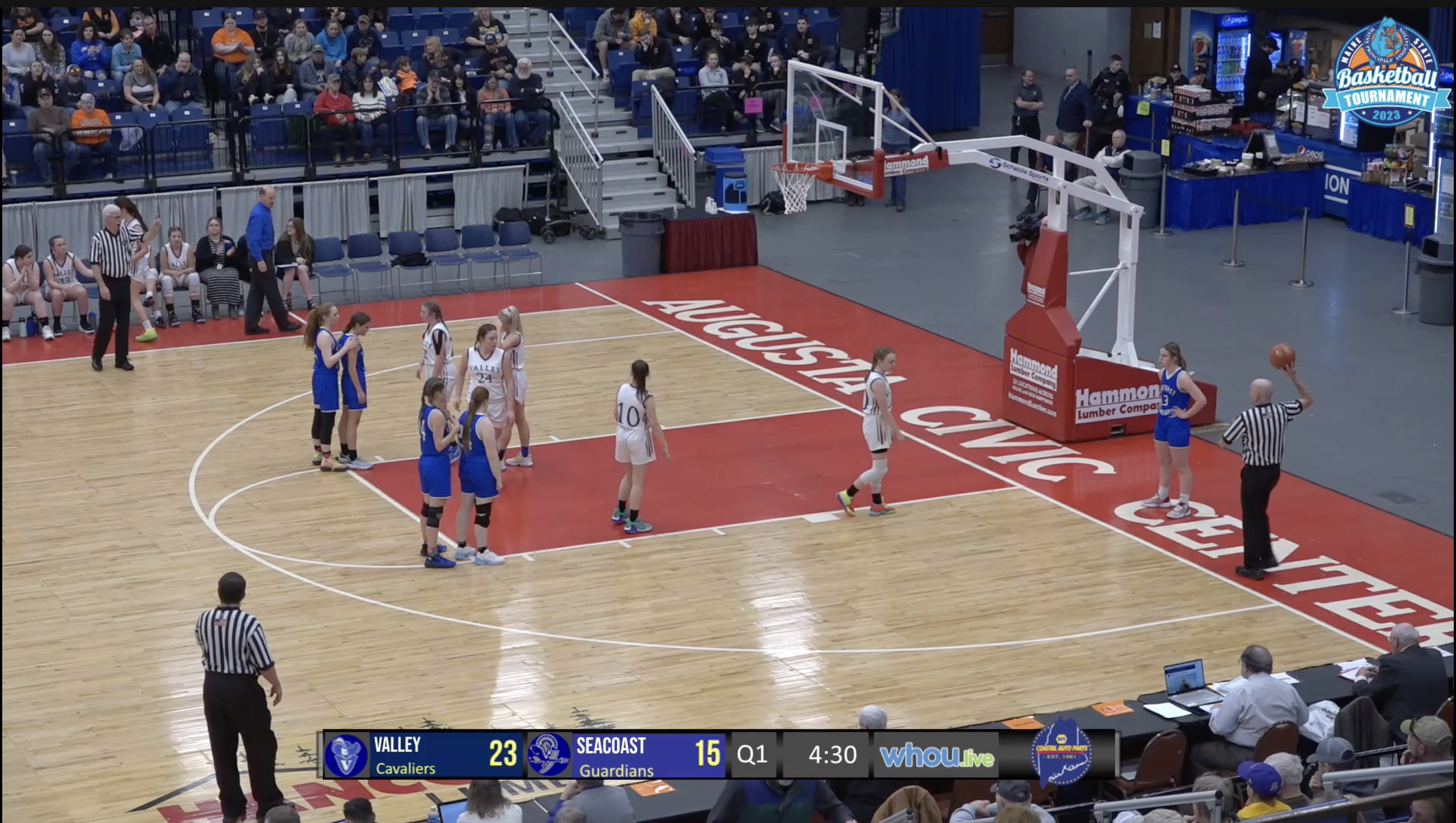 #3 Seacoast Chr. vs #1 Valley Girls Class D Final South 2-25-23