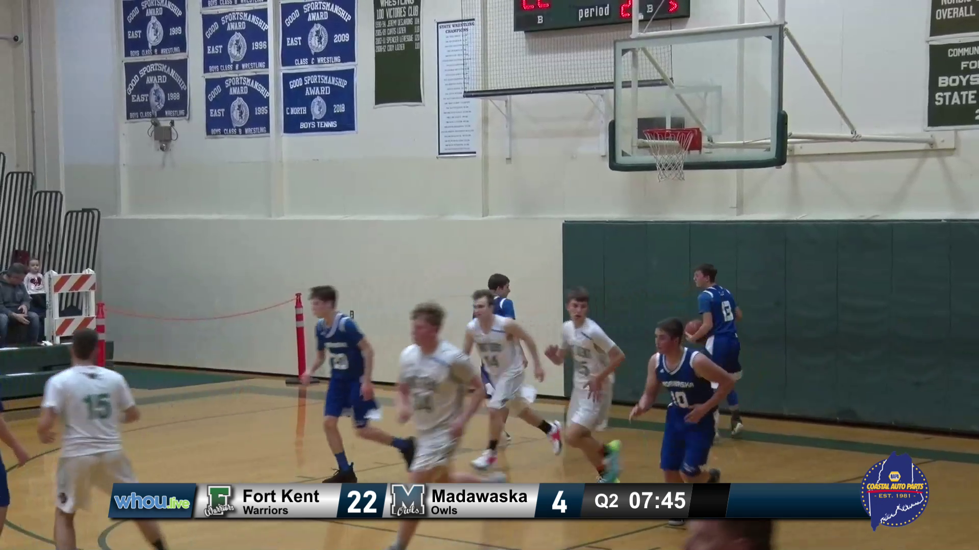 Madawaska Boys at Fort Kent 12/19/19