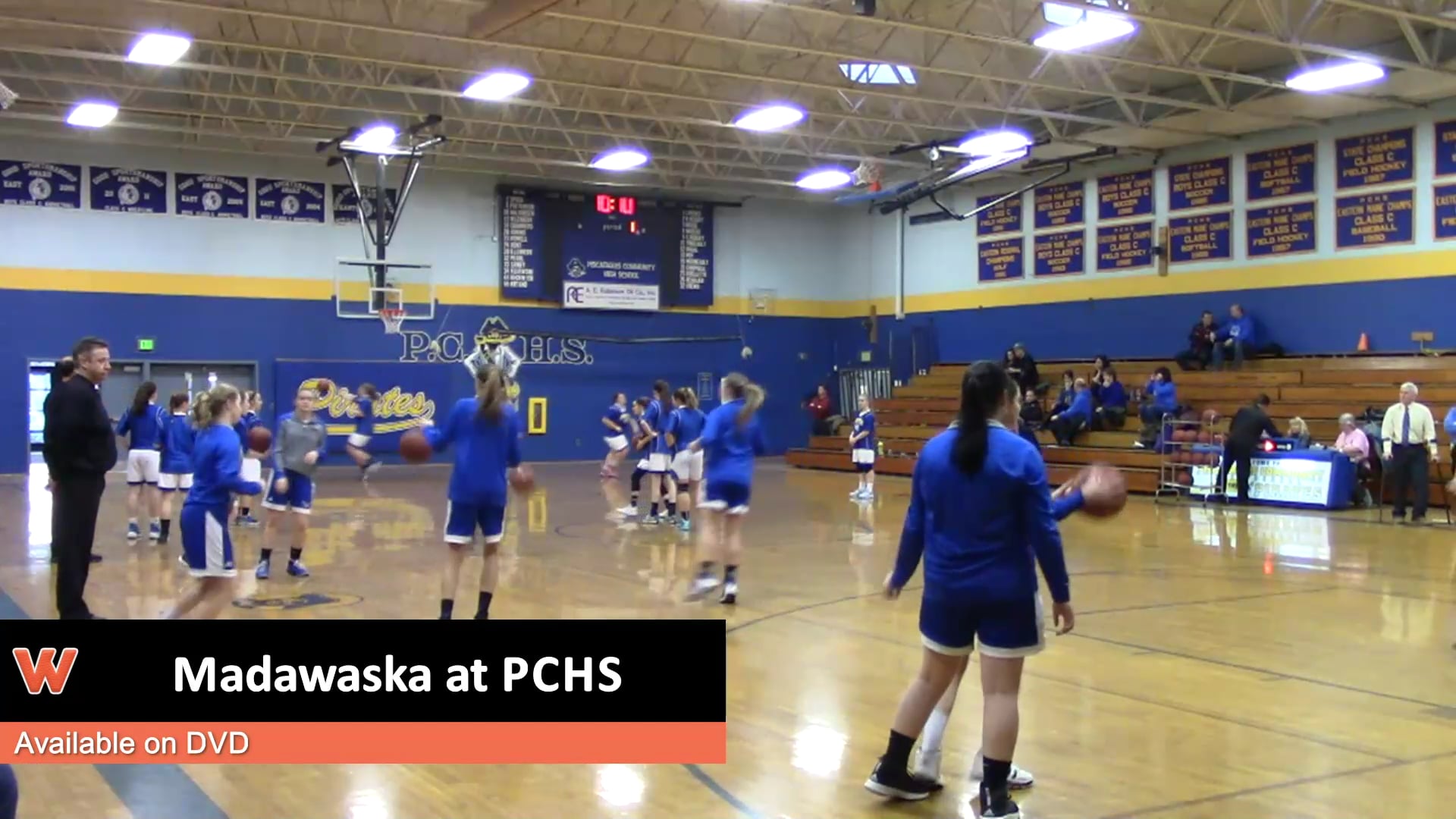 Madawaska Girls at PCHS Prelim 2-13-18