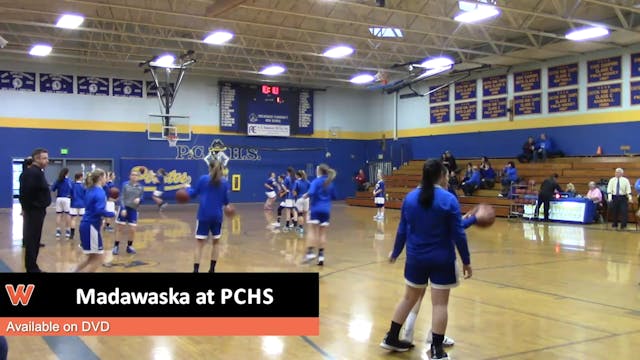 Madawaska Girls at PCHS Prelim 2-13-18