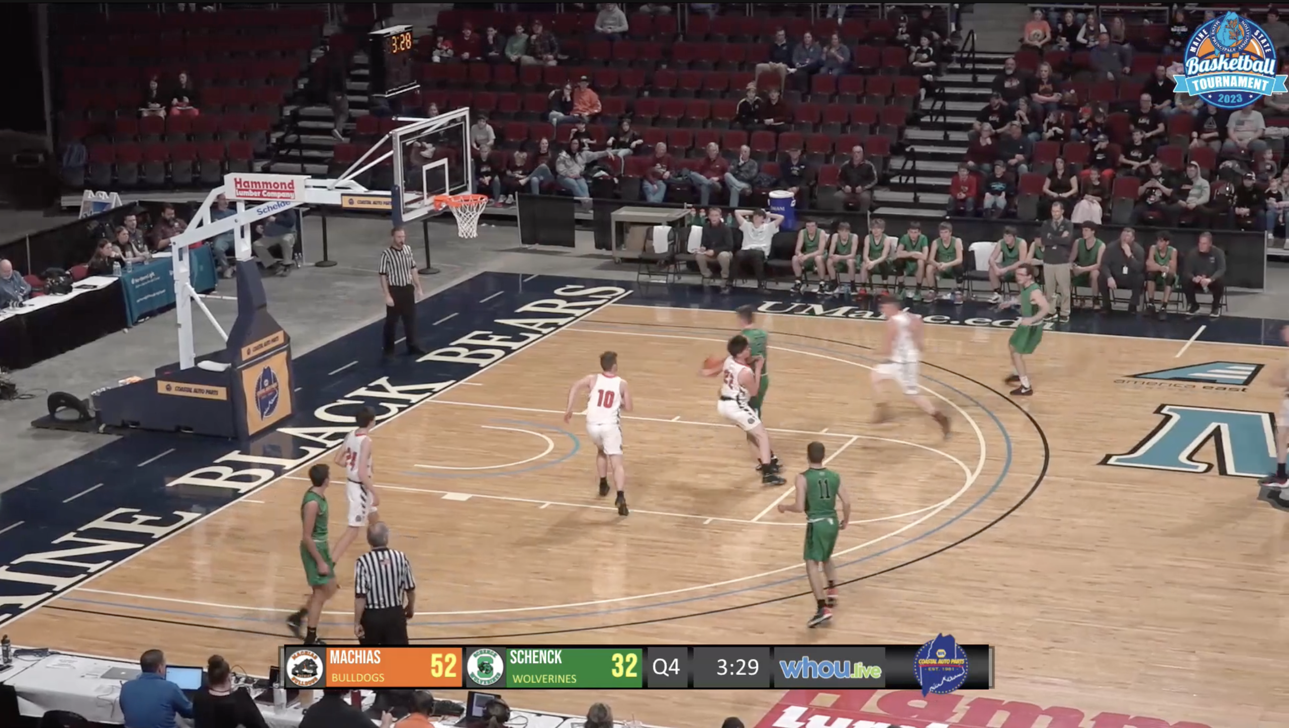 #2 Machias vs. #3 Schenck Boys Class D Semi-Final 2-23-23