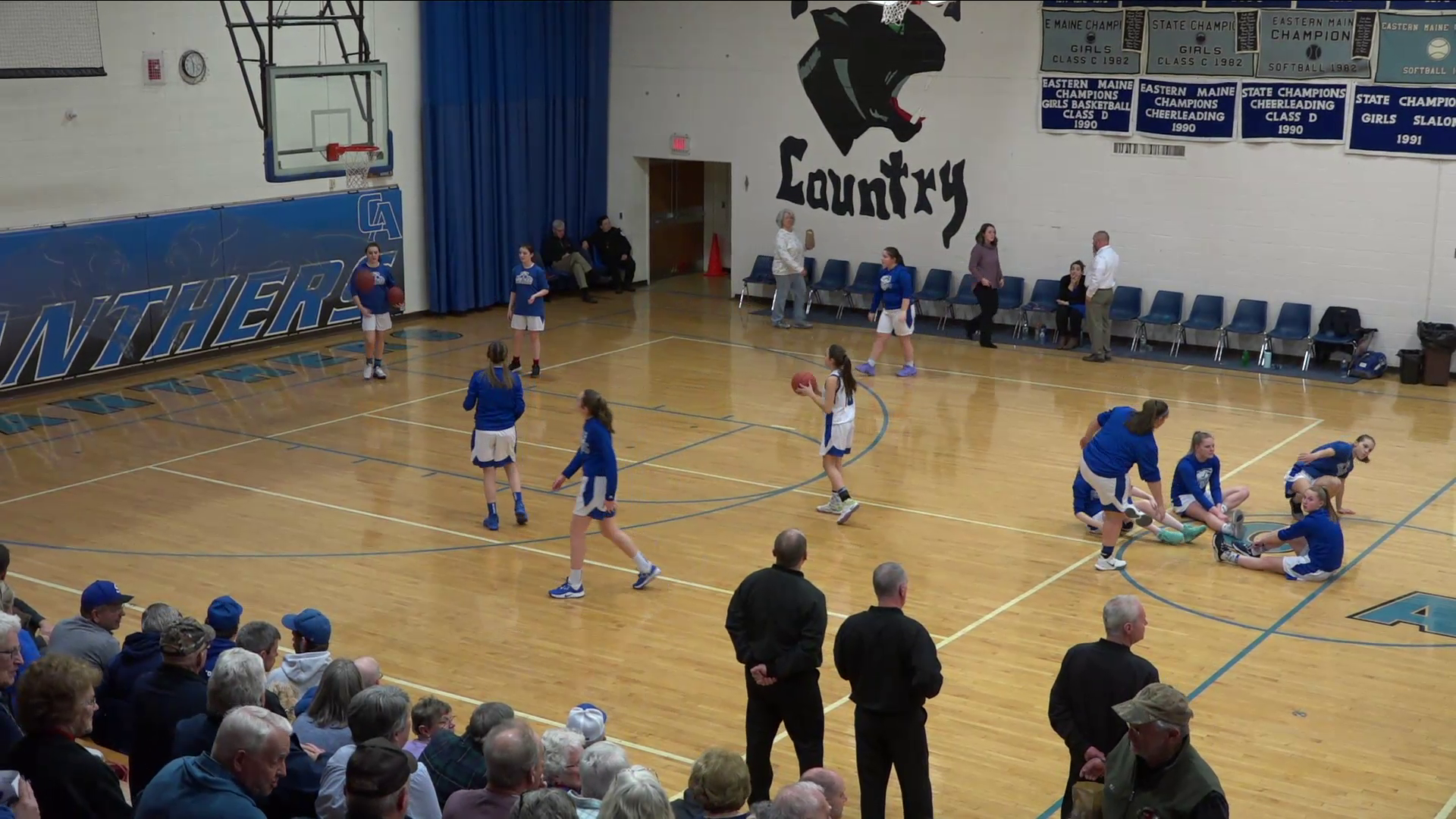 Searsport Girls at CAHS 2/11/20