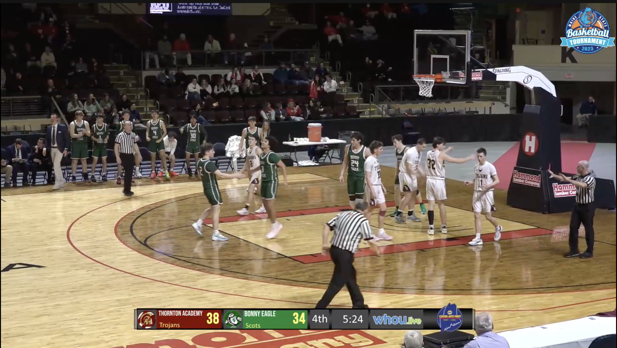 #1 Thornton Academy #4 Bonny Eagle Boys Class AA Semi-Final North 2-24-23