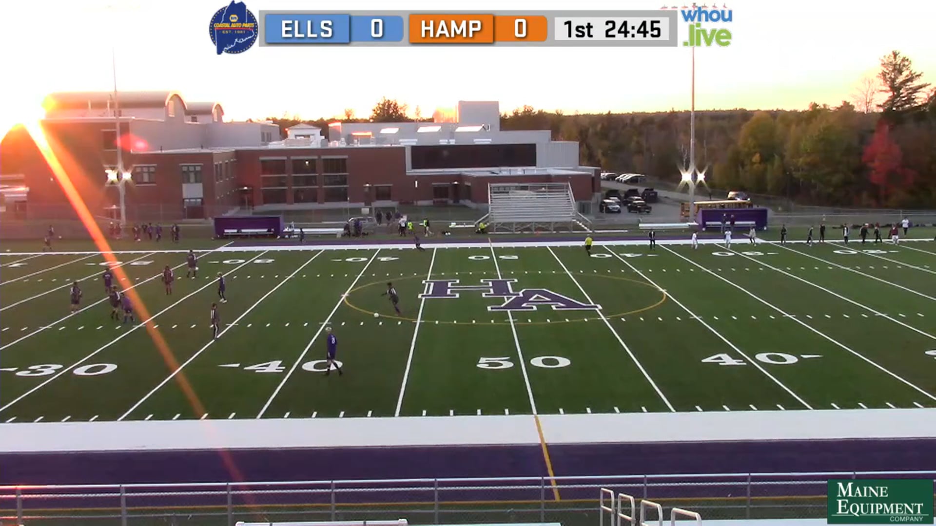 Ellsworth at Hampden Boys Soccer 10/9/20
