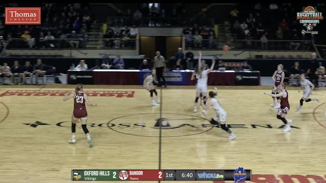 Bangor at Oxford Hills Girls Class AA...