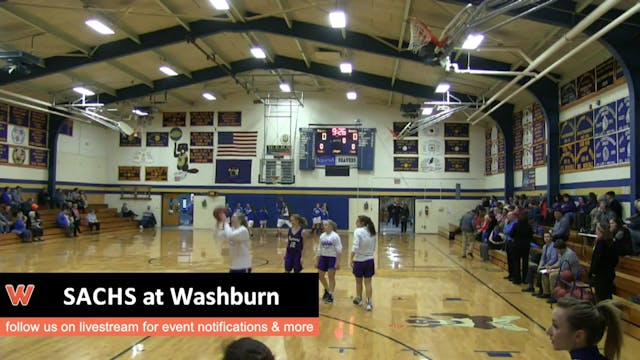 SACHS at Washburn girls 12-16-15