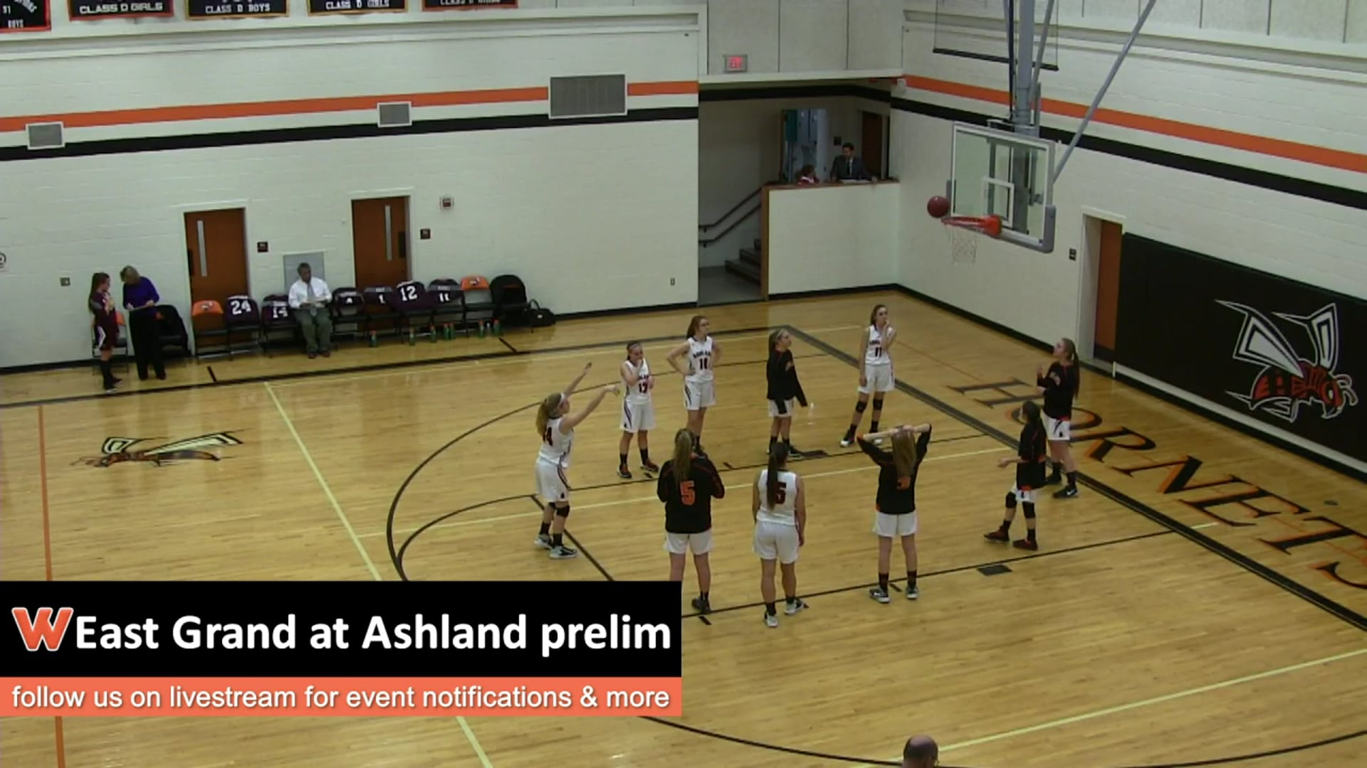 East Grand Girls at Ashland 2-14-17 Prelim