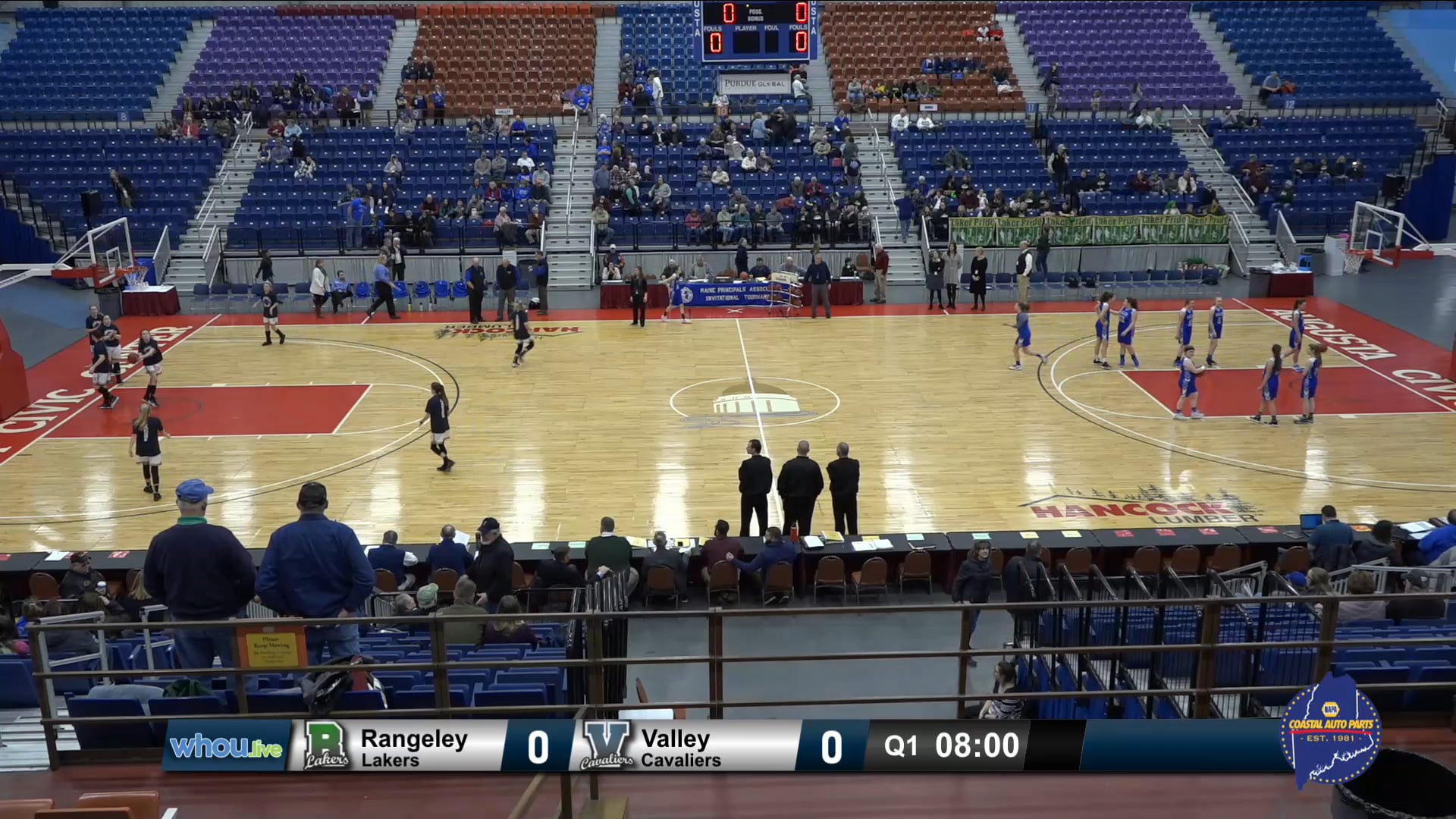 #31 Class D Girls - South Semi-Finals Valley v Rangeley - 2/20/20