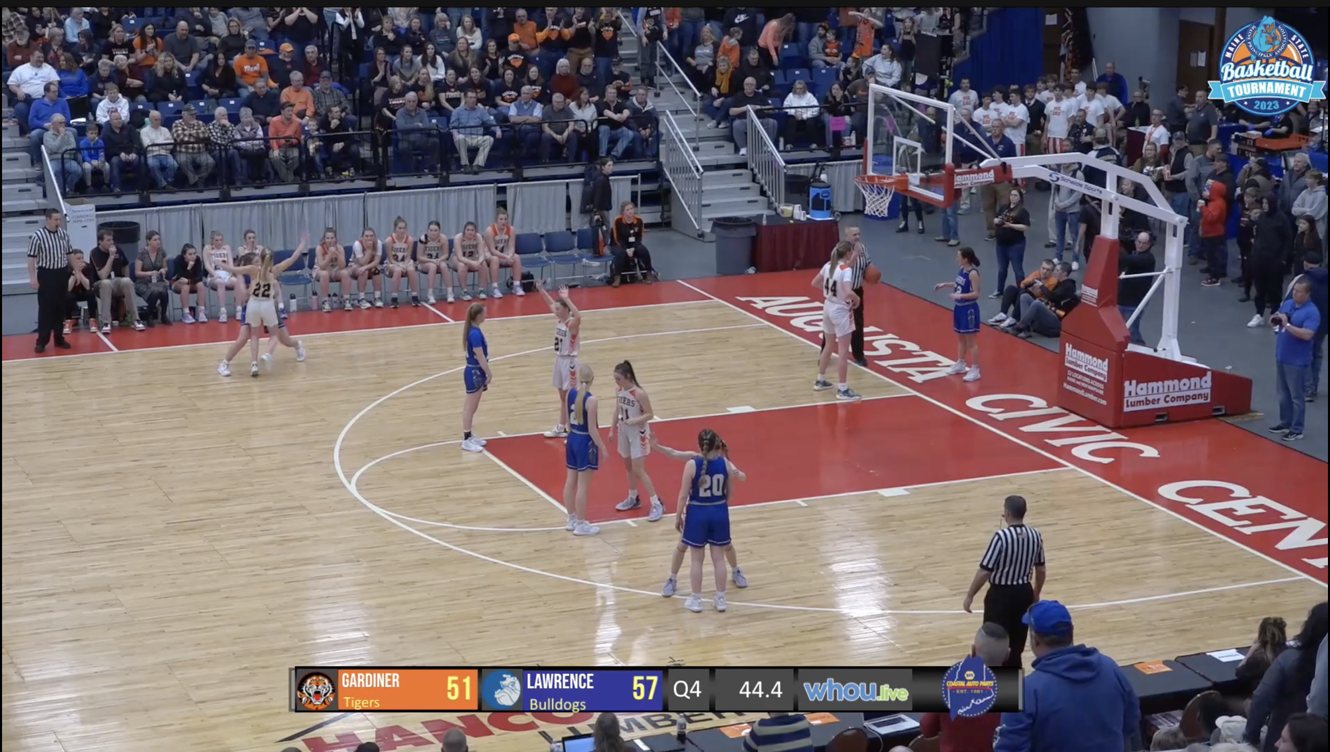 #2 Lawrence #1 Gardiner Girls Class A Final North 2-24-23