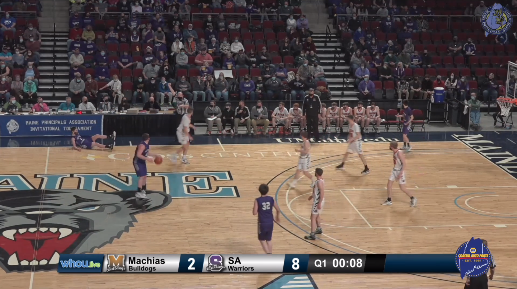 Bangor SACHS vs Machias Boys D North Final 2-26-22