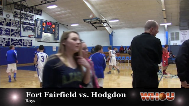 Fort Fairfield vs Hodgdon Boys 1/28/14