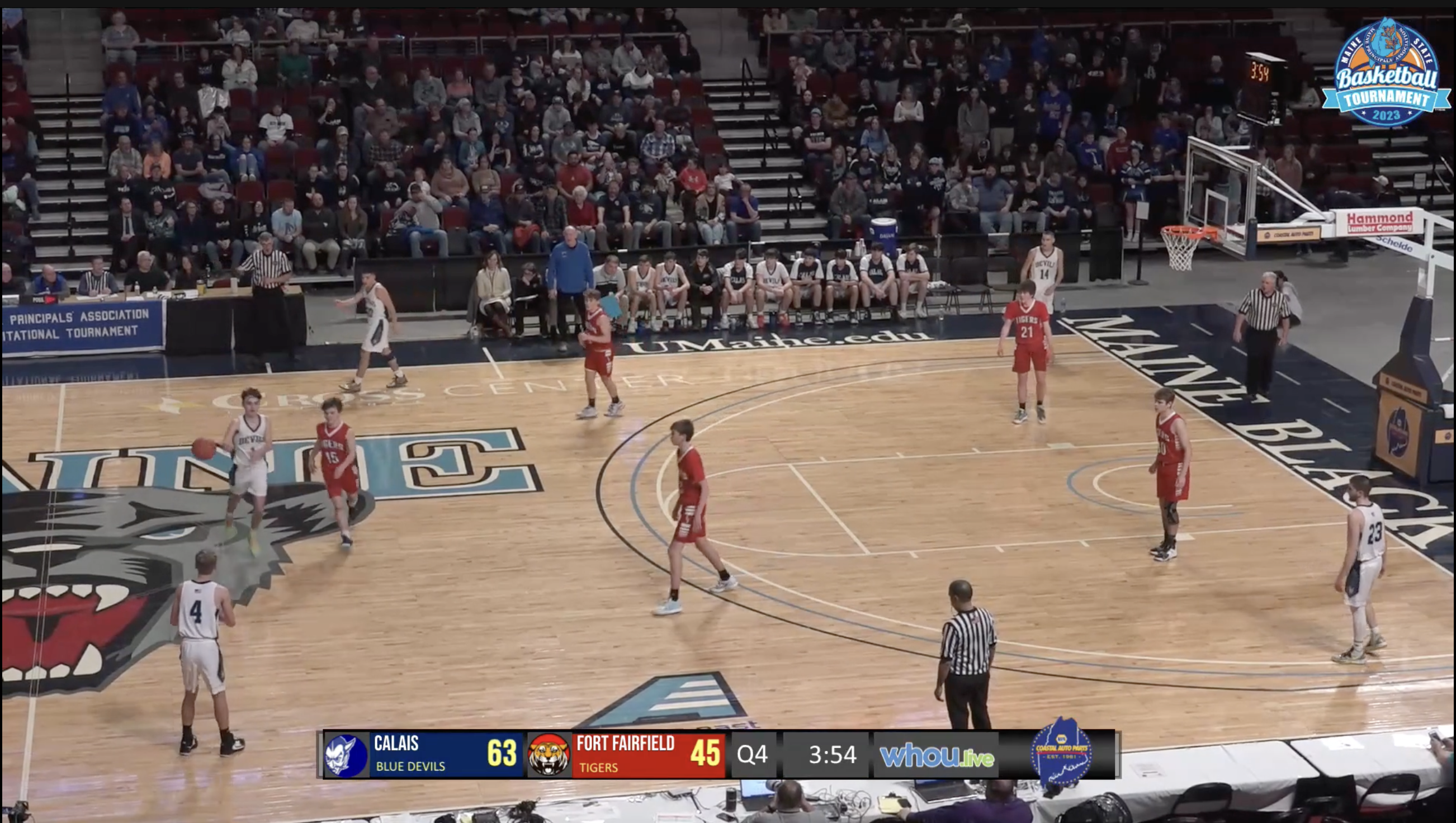 #4 Fort Fairfield vs #1 Calais Boys Class C Semi-Final 2-24-23