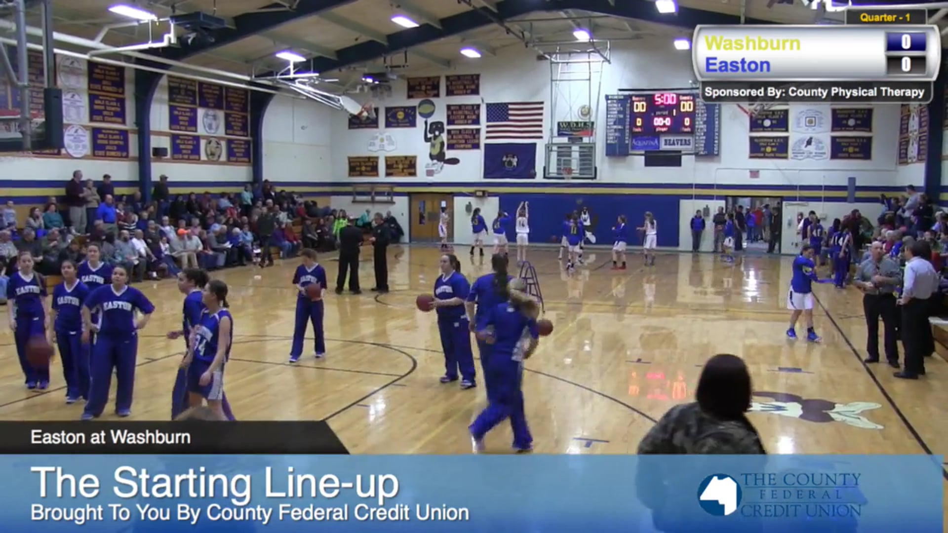 Easton Girls v Washburn 2015