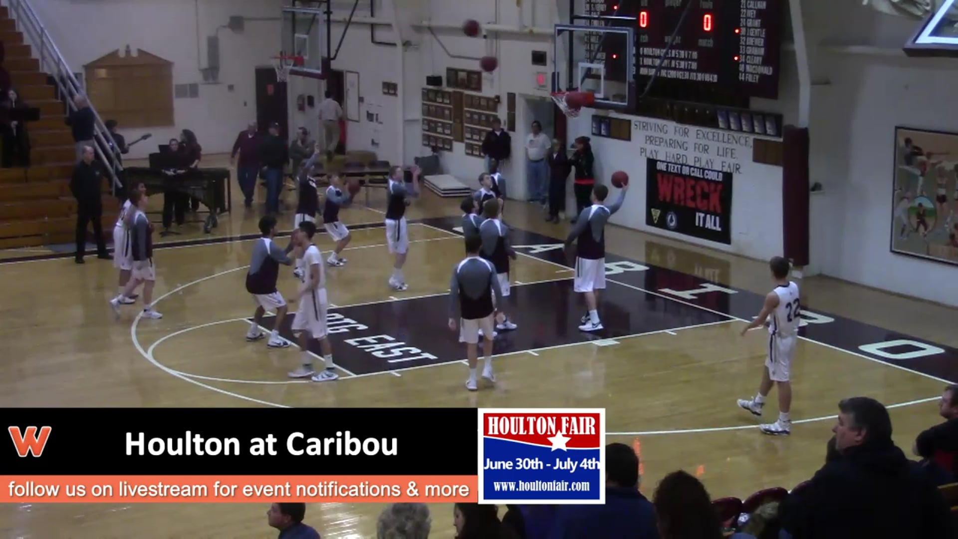 Houlton Boys at Caribou 1-31-18