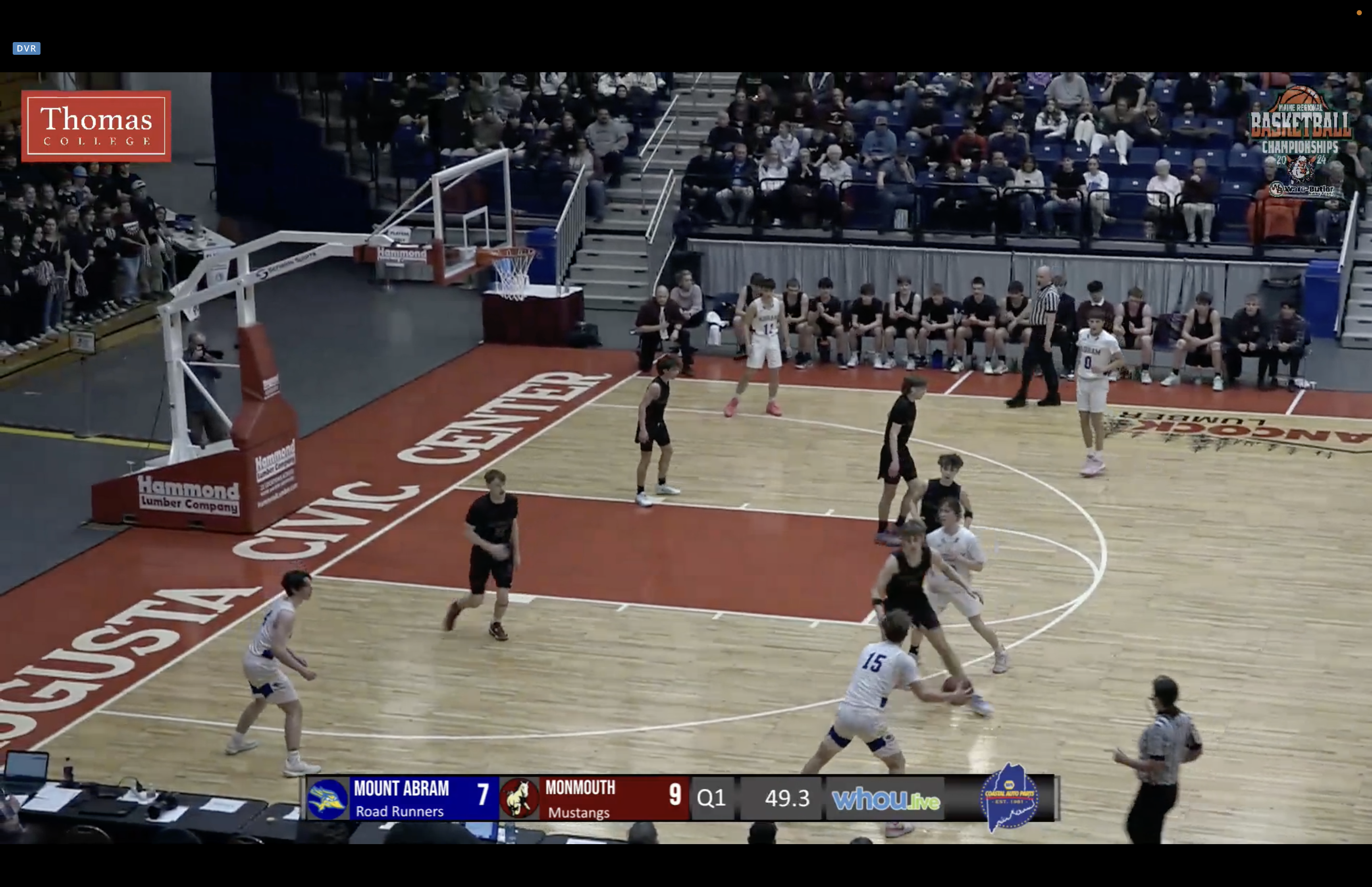 Monmouth at Mt Abram Boys Class C Basketball - South Final 2-24-24