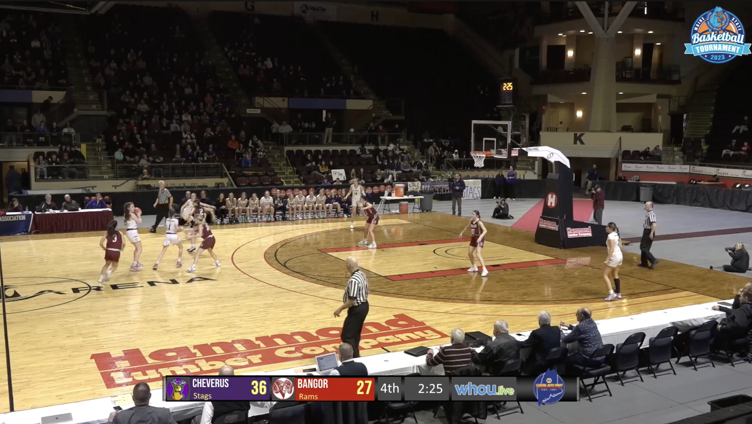 #3 Bangor vs. #2 Cheverus Girls Class AA Semi-Final North 2-22-23