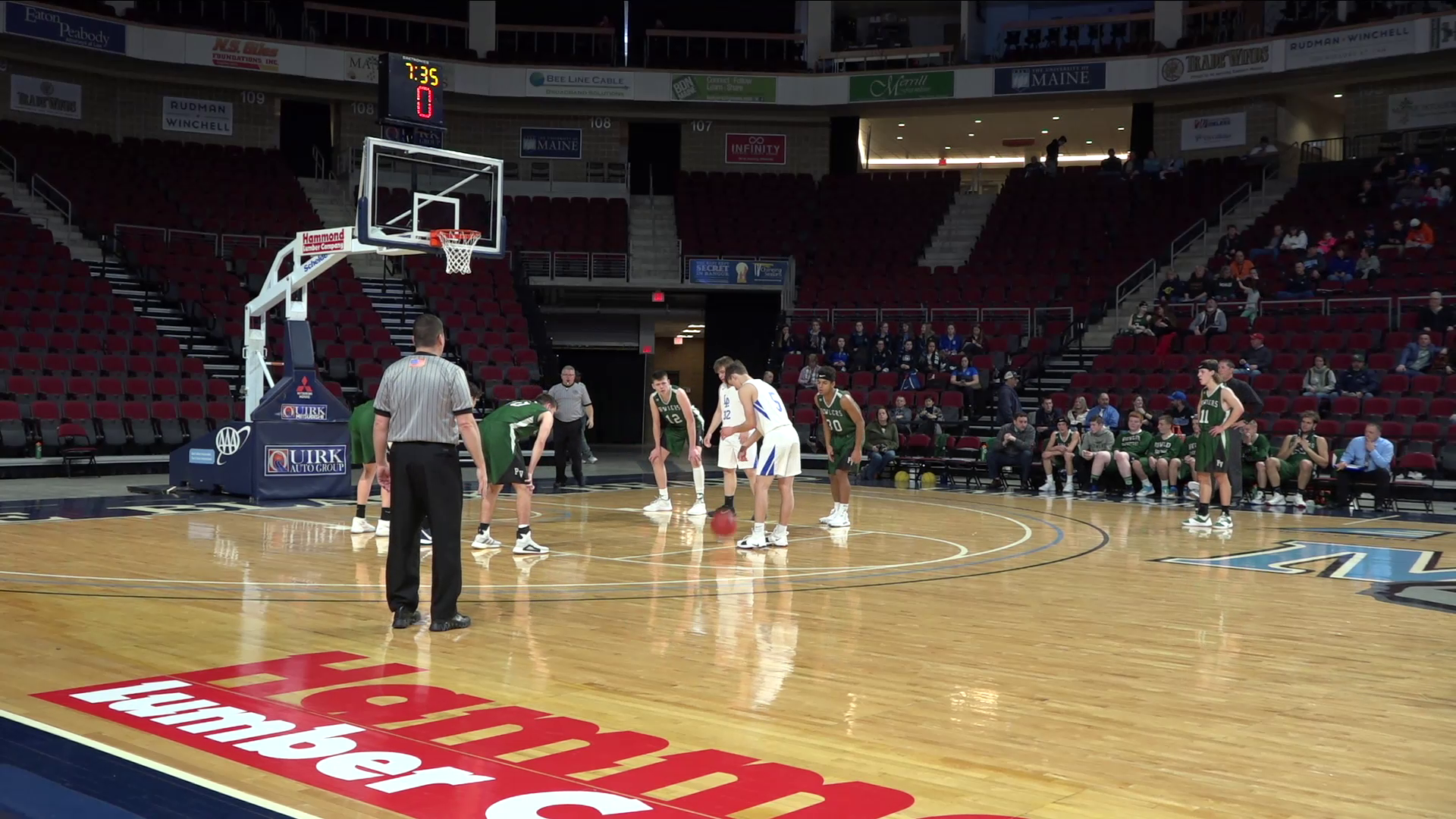 HOFC Penobscot Valley Boys at Lee Academy 12/28/19