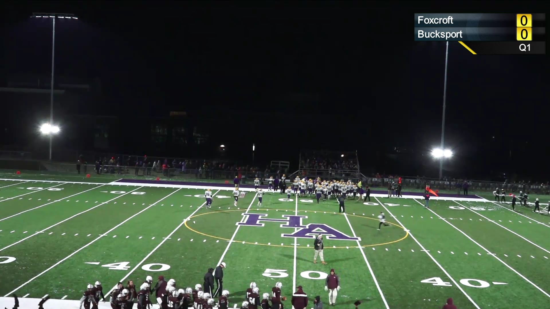 Bucksport vs Foxcroft Academy Class D Football - North Regional Final 2018