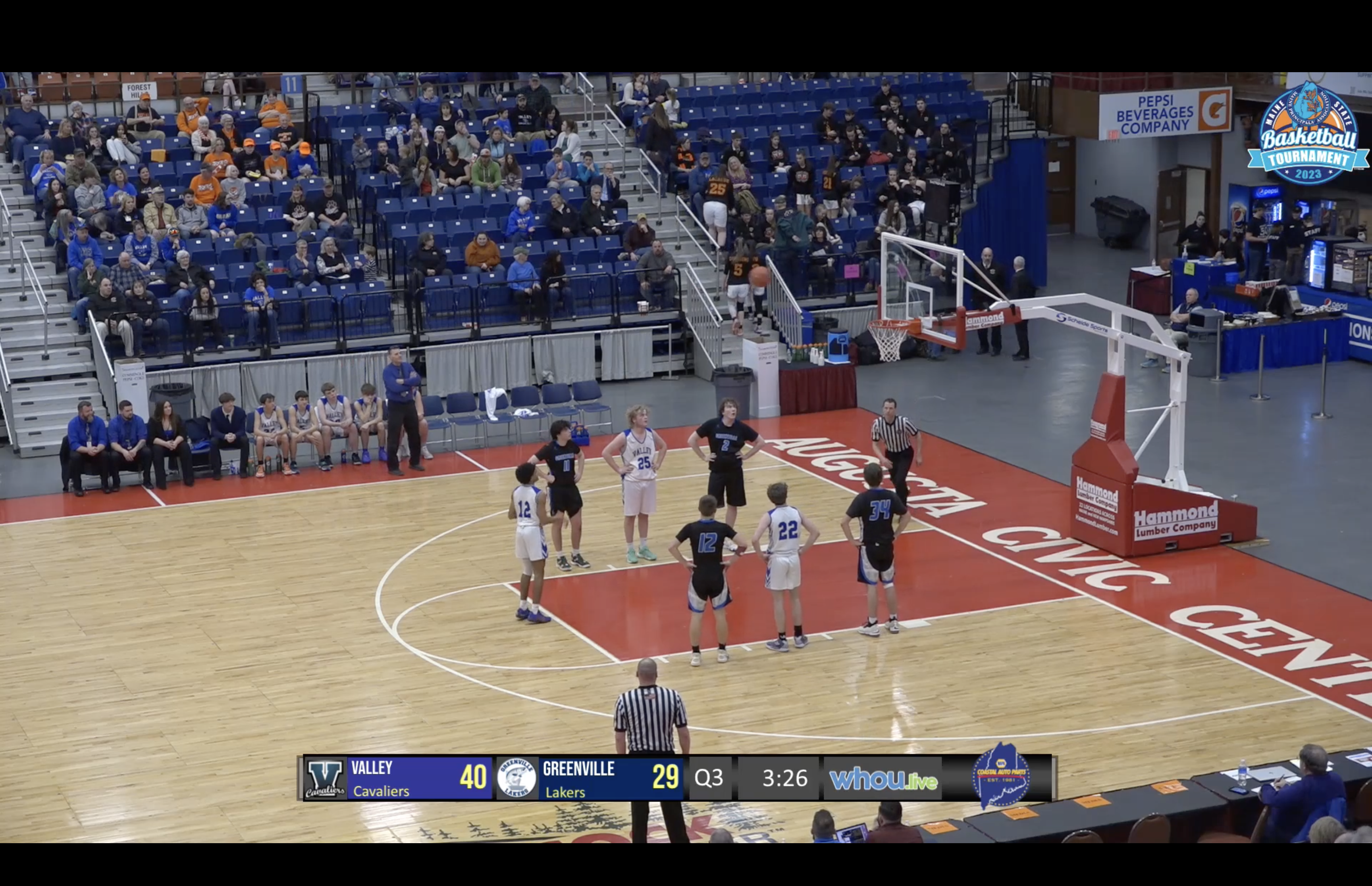 #2 Valley vs #3 Greenville Boys Class D Semi-Final South 2-22-23