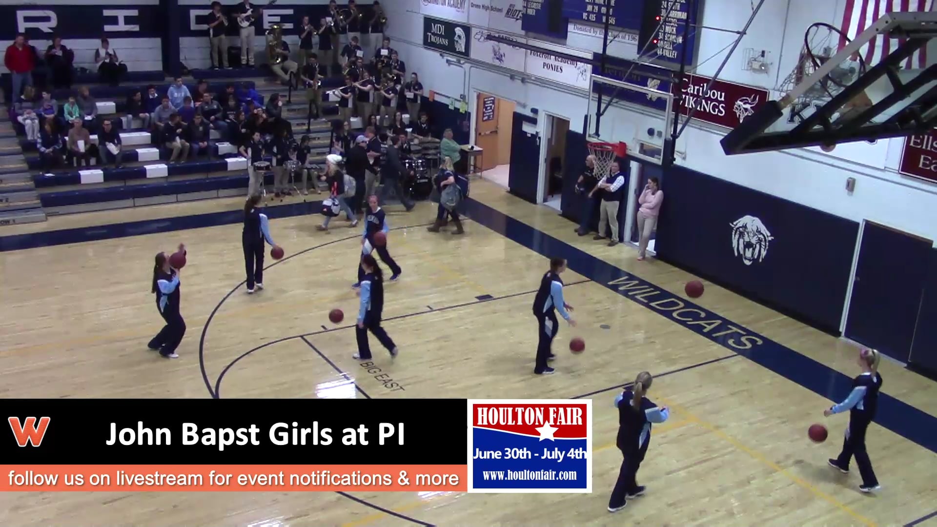 John Bapst Girls at PI 1-24-18