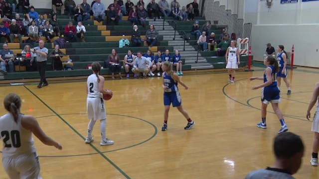 CAHS Girls at Fort Kent 12/30/19