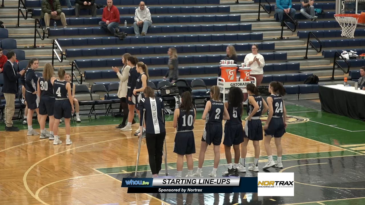 18 Class B Girls South SemiFinals Freeport v Yarmouth 2/18/20