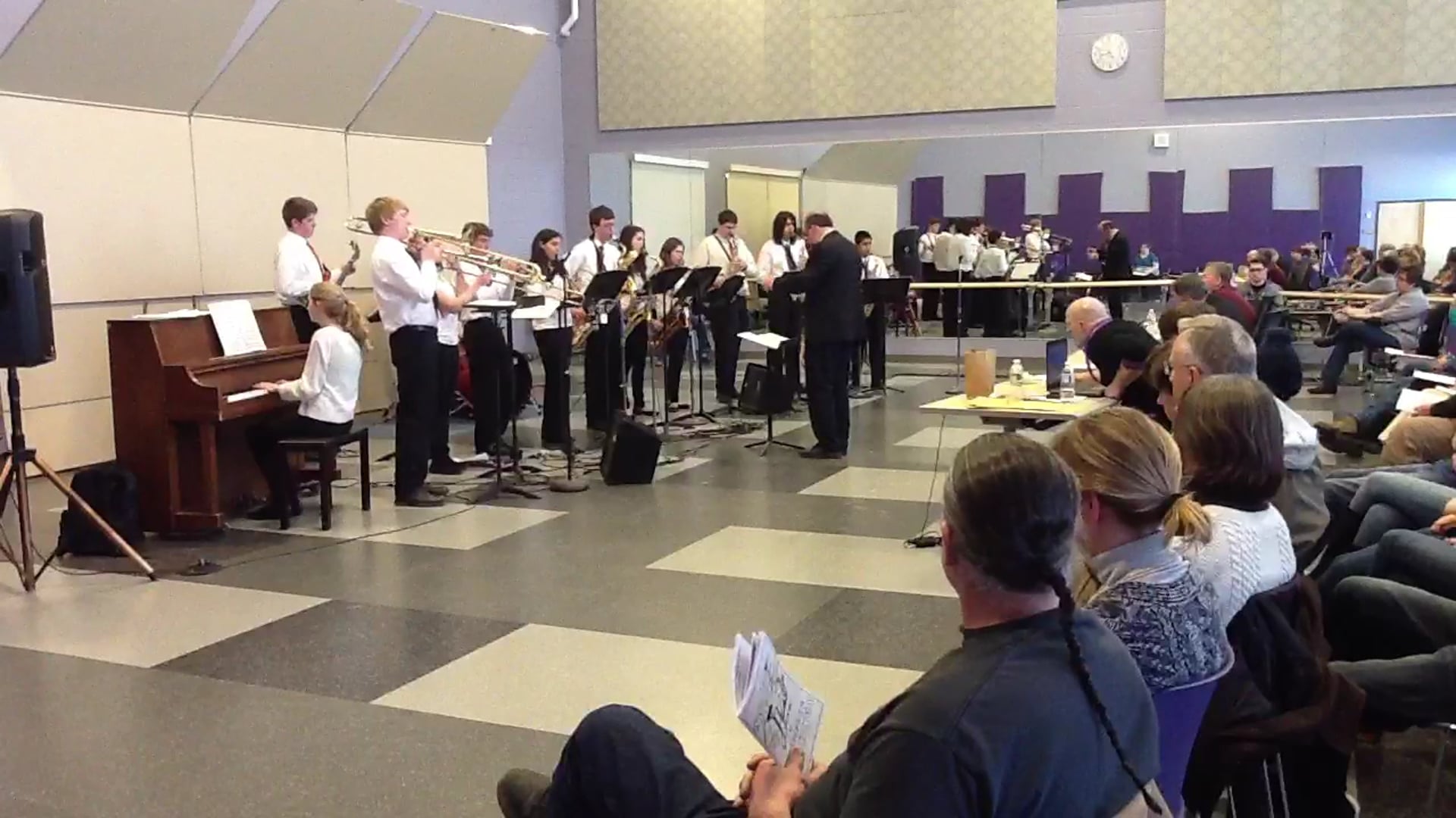 Falmouth HS Jazz Band Combo - Maine Instrumental Jazz Festival 2014