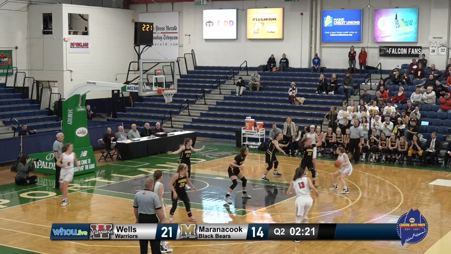 #17 Class B Girls - South Semi-Finals Wells v Maranacook - 2/18/20