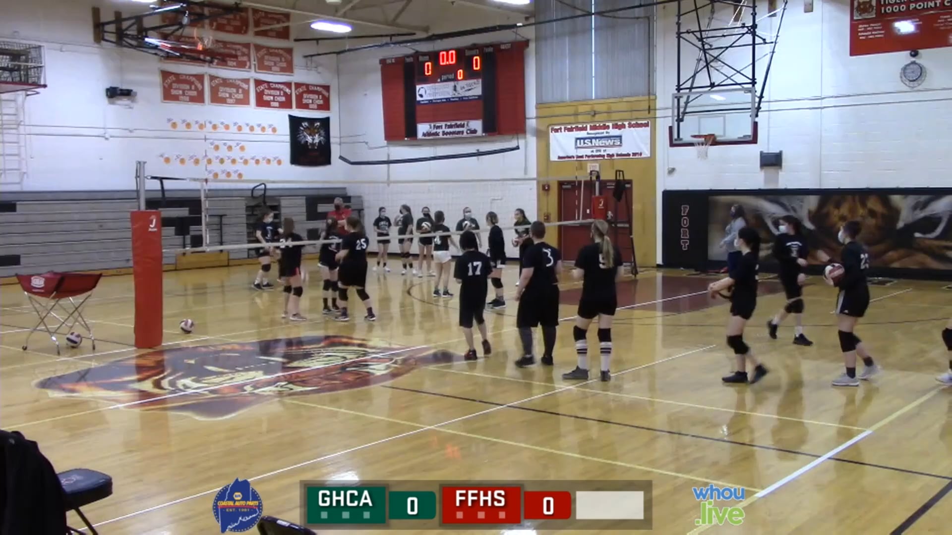 GHCA at Ft Fairfield Girls Volleyball 3-26-21